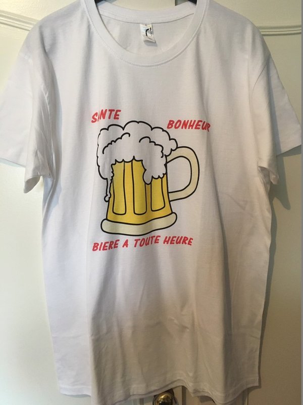 T-shirt Bière à toute heure