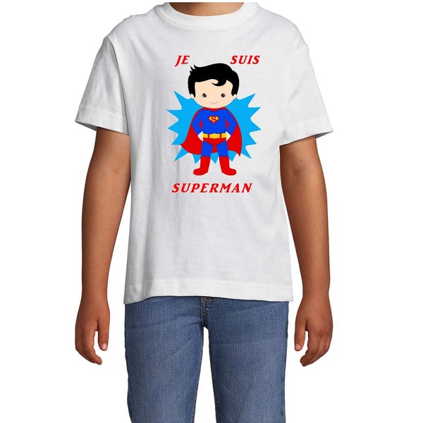 T-shirt Garçon Superman
