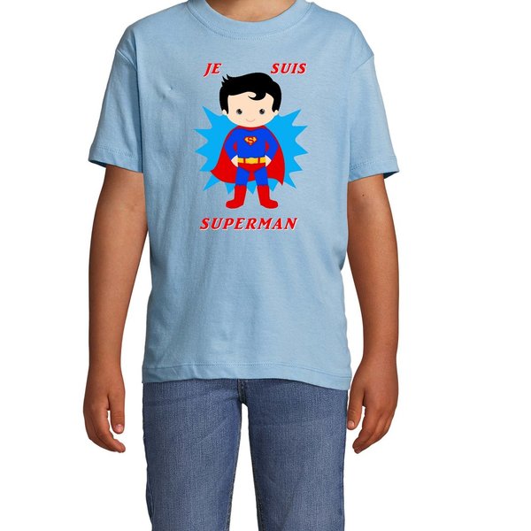 T-shirt Garçon Superman